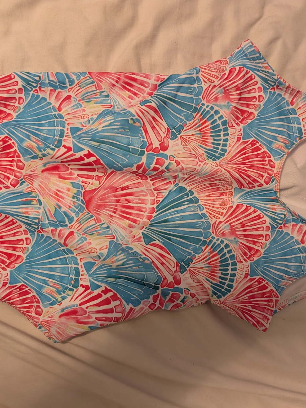 Shell Print Bathing Suit - Picture 2 of 5